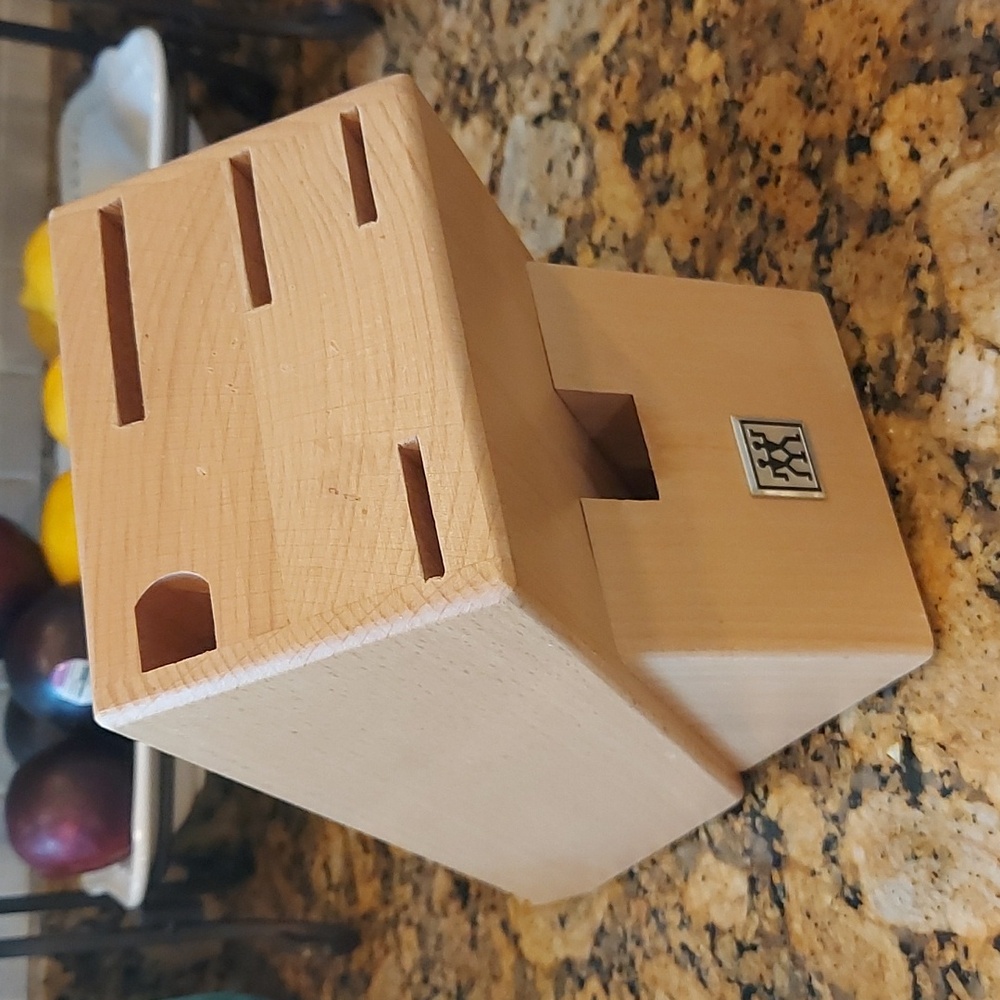 Zwilling Henckles Knife Block, Bought in Germany